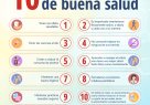 Consejos para gozar de buena salud Infografía