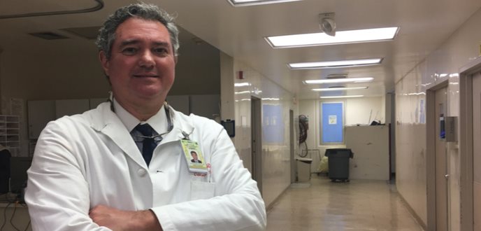 Dr. Segundo Rodríguez, jefe de Cirugía del Recinto de Ciencias Médicas