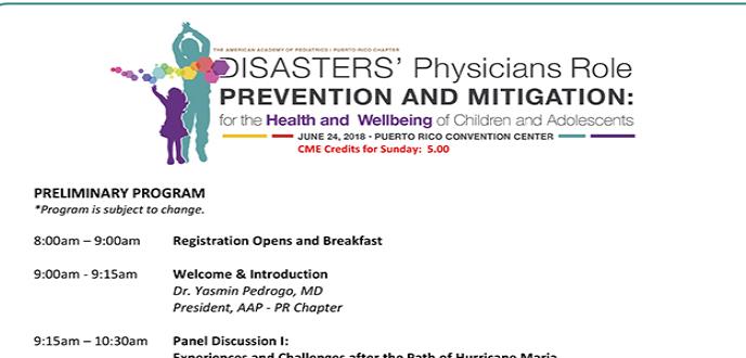 Disasters physicians role prevention and mitigation