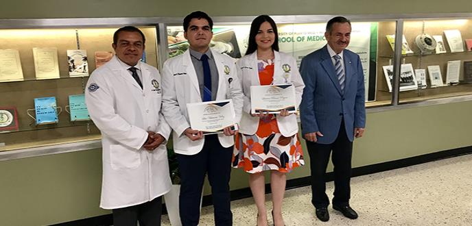 Estudiantes de la Escuela de Medicina de la UPR reciben  prestigiosa beca
