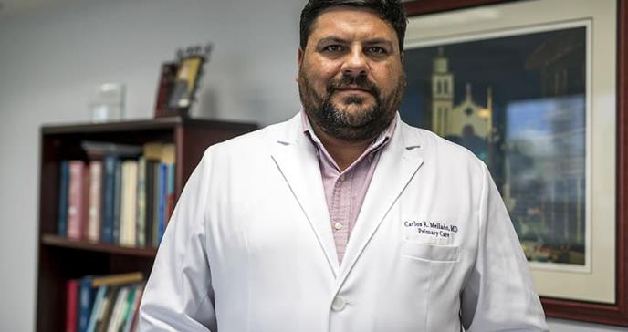 Carlos Mellado: más que doctor, un bálsamo a la comunidad