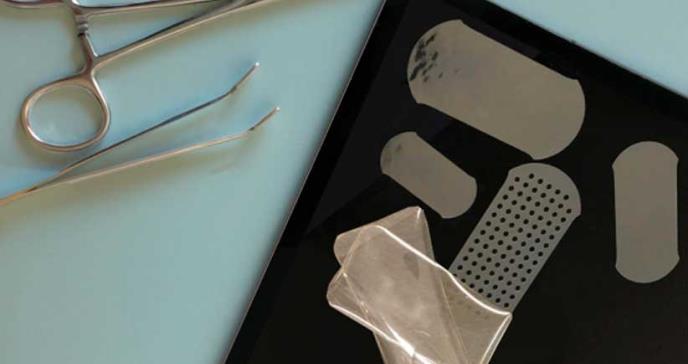 Diseñan innovadora cinta adhesiva que podría reemplazar las suturas quirúrgicas