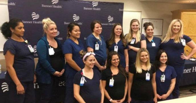 El curioso caso de las 16 enfermeras embarazadas al mismo tiempo en un hospital de Arizona