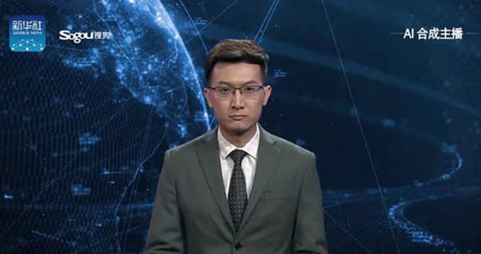 En China, un robot debuta como presentador de noticias
