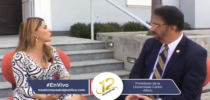 Entrevista al Presidente de la Universidad Carlos Albizu, Dr. José Pons