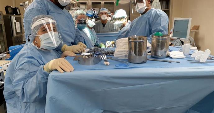 7 trasplantes de órganos y más de 100 pacientes evaluados para recibir trasplante en plena pandemia