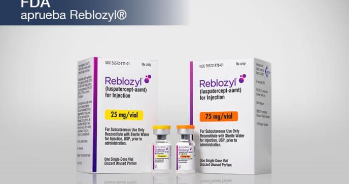 FDA aprueba Reblozyl® (luspatercept-aamt), el primer y único agente de maduración eritroide, para tratar la anemia en adultos con síndromes mielodisplásicos de bajo riesgo (MDS)