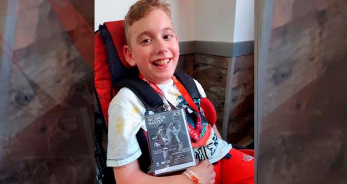 Muere Jaime Estrany, el niño que impulsó una recogida de tapones para combatir la parálisis cerebral