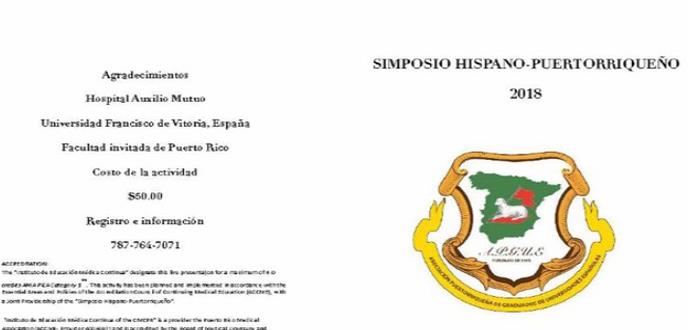 Simposio Hispano Puertorriqueño- Asociación Puertorriqueña de Graduados de Universidades Españolas