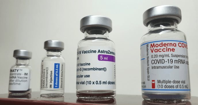 Estudio Danés sugiere que es una buena protección  combinar vacunas AstraZeneca con Pfizer o Moderna