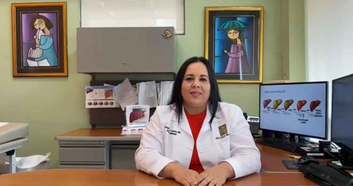 El hígado graso continúa afectando a pacientes más jóvenes y con cambios hepáticos adversos, Dra. Ortiz