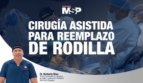 Cirugía asistida para reemplazo de rodilla - Dr. Norberto Báez