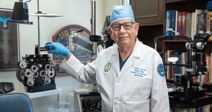 Dr. Raúl Yordan: una vida de servicio entre la milicia y la oftalmología