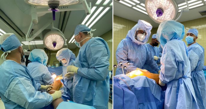 CP- Hospital UPR-Dr. Federico Trilla celebra hito con primera operación de reemplazo de cadera con robot