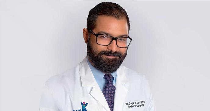 Dr. Jorge Zequeira: su amor por los niños lo llevó a convertirse en cirujano pediátrico