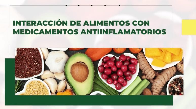 #ExclusivoMSP I Interacción De Alimentos Con Medicamentos Antiinflamatorios