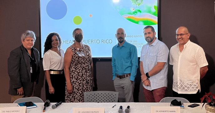 Profesionales abordan un nuevo modelo de salud humano-animal-ambiente sostenible para Puerto Rico