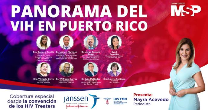 Expertos abordarán la evolución del VIH en Puerto Rico desde la convención de los HIV Treaters