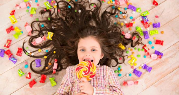 ¿Cuántos dulces puede comer un niño?