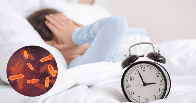 Patrones irregulares de sueño están vinculados a la presencia de bacterias dañinas en el intestino