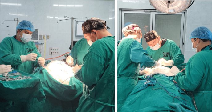 Hombre recibe reconstrucción craneal exitosa mediante colocación de prótesis 3D personalizada