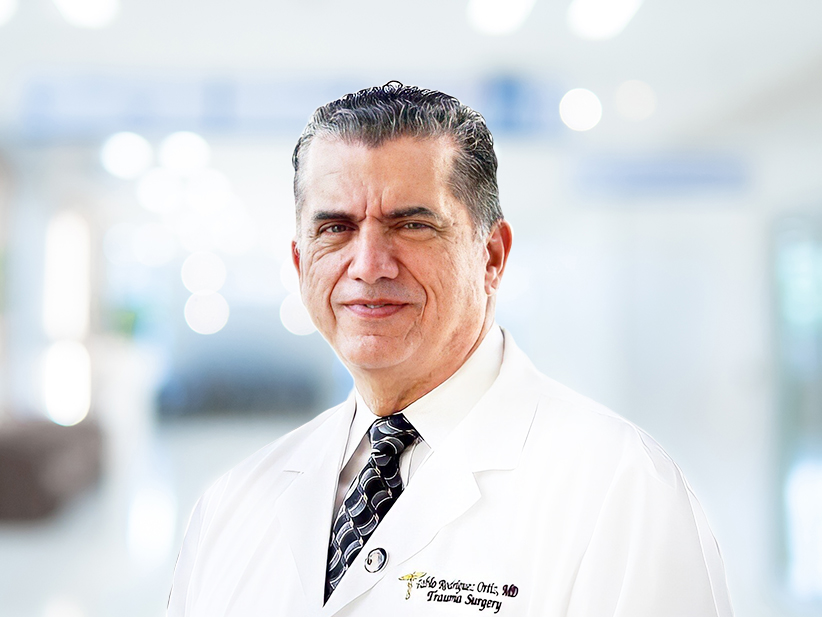 Doctor Pablo Rodríguez, director del Hospital de Trauma de Puerto Rico.